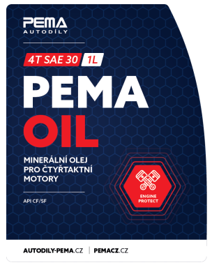 Motorový olej PEMA SAE 30 4T, 1L