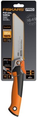 Fiskars skládací pila PowerTooth 15 cm, 19 TPI