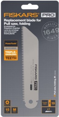 Fiskars list pro pilu na dřevo PowerTooth 15 cm, 19 TPI