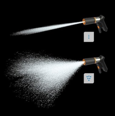 Fiskars nastavitelná zavlažovací sprcha FiberComp 1067193