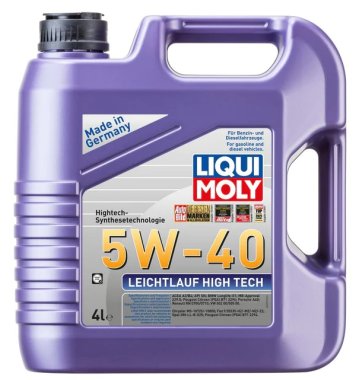 Motorový olej Liqui Moly Leichtlauf High Tech 5W-40, 4L