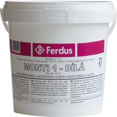 Montážní pasta MONTI bílá 1000ml - Ferdus