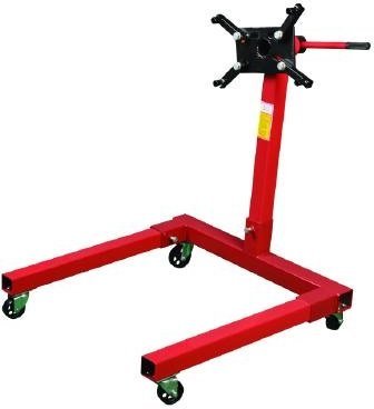 Držák, stojan na motor, pojízdný, nosnost 565kg