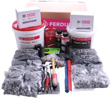 Sada pro pneuservis START - závaží, ventily a montážní chemie - Ferdus