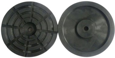 Gumová podložka zvedáku 140x25 mm, kulatá