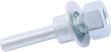Stopka - unašeč na vrtačku 3/8"-24 - 6 mm, závit 10 mm, pro karbidové rašple
