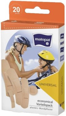 Matopat universal náplasti s polštářkem 20 ks