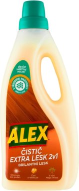 Alex Čistič extra lesk 2v1 na dřevo 750 ml