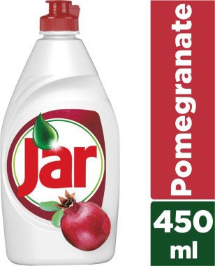 Jar Clean & Fresh Pomegranate prostředek na ruční mytí nádobí 450 ml