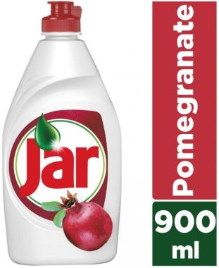 Jar Clean & Fresh Pomegranate prostředek na ruční mytí nádobí 900 ml