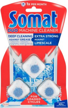 Somat Duo čistič myčky na nádobí 3 x 19 g