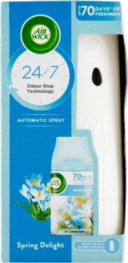 Air Wick Freshmatic difuzér a náplň do osvěžovače vzduchu jarní vánek 1 ks + 250 ml