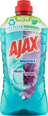 Ajax Boost univerzální čisticí prostředek s vinným octem a vůní levandule 1 l