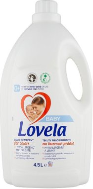 Lovela Baby prací gel na barevné prádlo, 50 praní 4,5 l