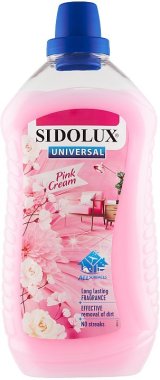 Sidolux Universal Pink Cream univerzální čistič všech omyvatelných povrchů 1 l