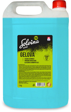 Solvina PRO gelová 5kg na ruce