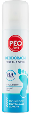 Astrid PEO deodorační sprej na nohy 150ml