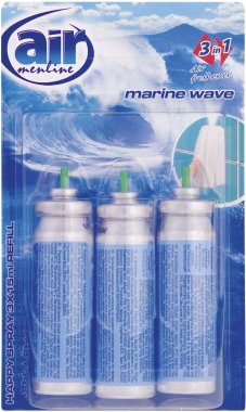 Air Menline sprej osvěžovač refill 3x15ml Marine, náplň 3ks
