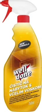 Welldone Čistící prostředek na nábytek-včelí vosk 750ml MR