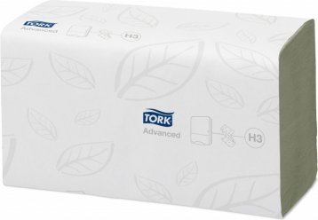 Ručník papírový skládaný ZZ TORK Advanced zelená H3,15x250ks