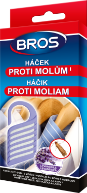 Bros závěs proti molům Levandule