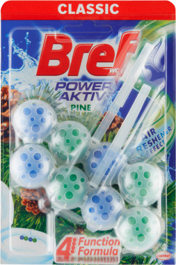 Bref WC CLASSIC power aktiv 2x50g Pine WC závěs