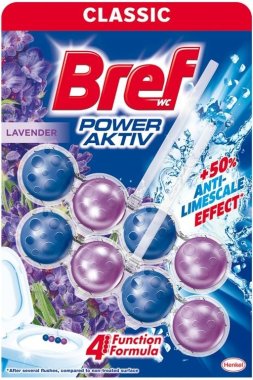 Bref WC CLASSIC power aktiv 2x50g Lavender závěs