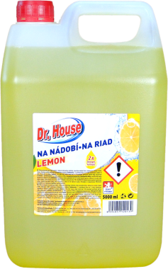 Dr. House přípravek na nádobí 5l Citron
