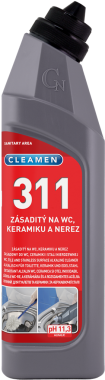 CLEAMEN 311 WC 750ml, zásaditý na WC, keramiku a nerez