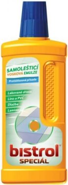 Bistrol Speciál leštěnka na podlahu 500ml Lakované dřevo, Lino a PVC, Dlažba, Lamino