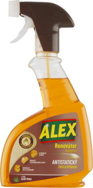 ALEX renovace nábytku antistatický sprej Aloe Vera 375ml