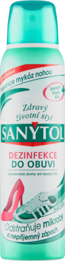 SANYTOL dezinfekce do obuvi 150ml