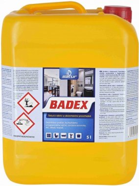 Satur BADEX 5l bělící a dezinfekční přípravek
