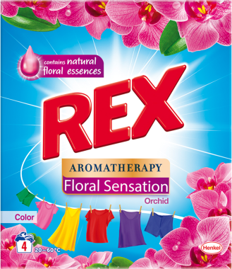 REX prášek Color Aromatherapy Orchid 4PD