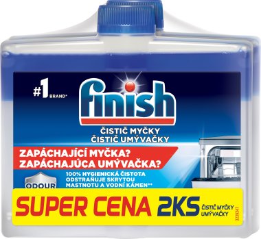 Finish čistič myčky DUO 2x250ml