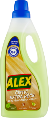 ALEX čistič extra péče na vinyl 750ml Zelené jablko