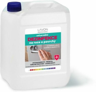 LAVON univerzální dezinfekce na ruce a povrchy 5l