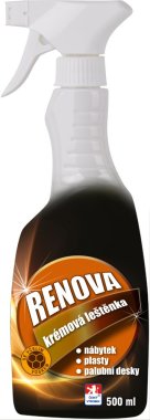 RENOVA krémová leštěnka se včelím voskem 500ml MR