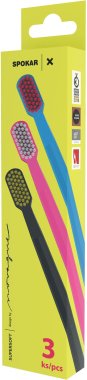 Zubní kartáček 3429 X supersoft 3pack