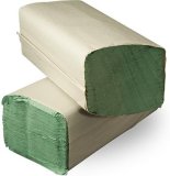 Papírový ručník ZZ 1vr, zelený 4000ks 25x23cm FROS
