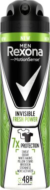 Rexona Men Invisible Fresh&Power antiperspirant ve spreji pro muže 150ml