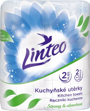 Papírové utěrky Linteo 2vr, (2ks/balení)