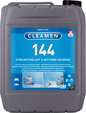 CLEAMEN 144 strojní podlahy s aktivním chlórem 5l