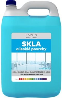 LAVON skla a lesklé povrchy P9, 5l