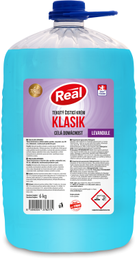 Real KLASIK Levandule 6kg, tekutý čistící krém