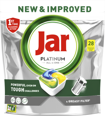 Jar Platinum Plus (5x28ks/balení) kapsle do myčky