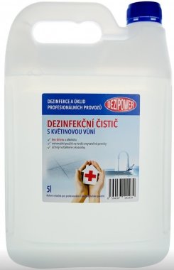 DEZIPOWER Dezinfekční čistič s Květinovou vůní 5l