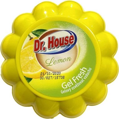 Dr. House gelový osvěžovač vzduchu - citrónová vůně 150 g