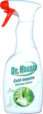 Dr. House Eco natur čistič na koupelny v rozprašovači 500 ml