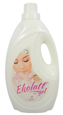 Ekolatt white prací gel na bílé a stálobarevné prádlo 4l